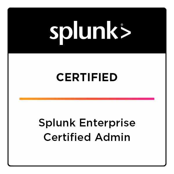 Splunk Enterprise Certified Admin